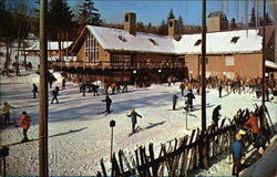 Mt. Tecumseh Ski Area Postcard