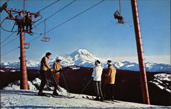 Mount Rainier from White Pass Postcard