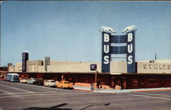 Greyhound Bus Terminal, First Street and East Van Buren Phoenix, AZ Postcard Postcard