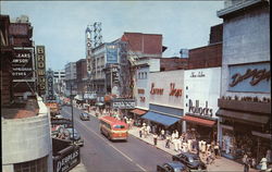 Looking South Down Granby Street on a Summer Afternoon Looking South Down Granby Street on a Summer Afternoon