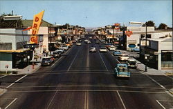 Street Scene Ephrata, WA Postcard Postcard