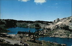 Libby and Lewis lakes Postcard