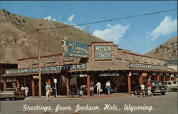 The Roundup Jackson, WY Postcard Postcard