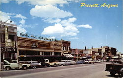 Whiskey Row Prescott, AZ Postcard Postcard