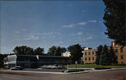 Lake City Municipal Hospital on the Shore of Lake Pepin Postcard