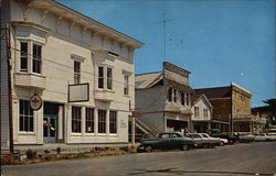 Street and Old Buildings Postcard