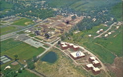 Aerial View, State University of New York, Agricultural & Technical College Morrisville, NY Postcard Postcard