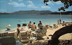 Sapphire Beach St. Thomas, VI Caribbean Islands Postcard Postcard