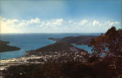 French Village St. Thomas, VI Caribbean Islands Postcard Postcard