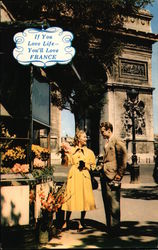 Arc de Triomphe Postcard