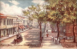 Marianao Street Postcard