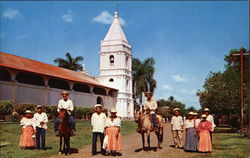 Montunos of OCU Prov. of Herrera, Panama Postcard Postcard