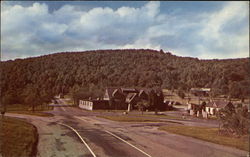 Panorama and Lee's Highway Crossing (Close Up View) Postcard