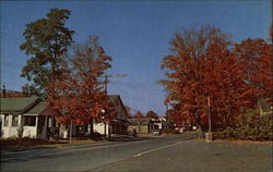 Main Street East Durham, NY Postcard Postcard