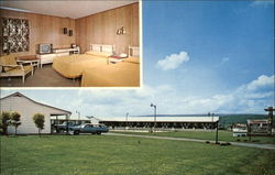 Tuscarora Motor Inn on U.S. Routes 22 and 322 Postcard