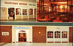 Harvest House Cafeteria and Coffee Shop Restaurants Postcard Postcard