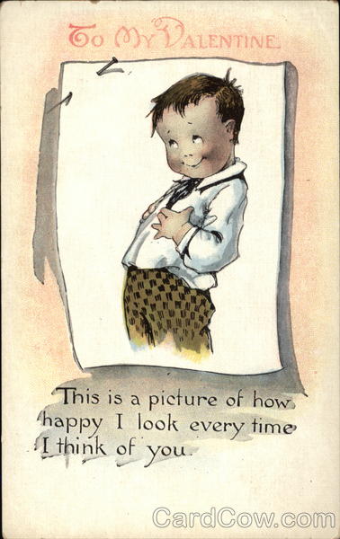 Little Boy Smiling - To My Valentine Children