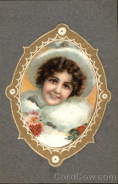 Woman in White Furs Women