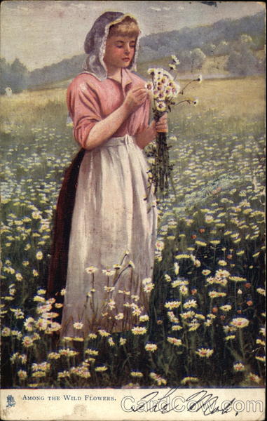 Among the Wild Flowers Girls