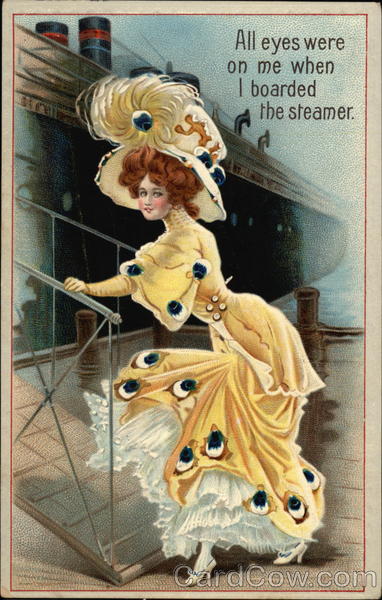 All Eyes Were on Me When I Boarded the Steamer Women