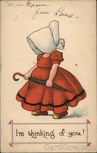 I'm Thinking of You Bernhardt Wall Sunbonnet Babies