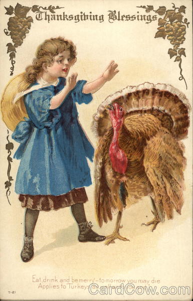 Thanksgiving Blessings Turkeys