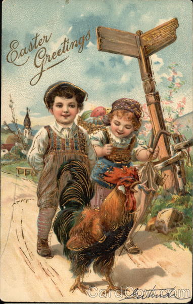 Children and Chicken With Children