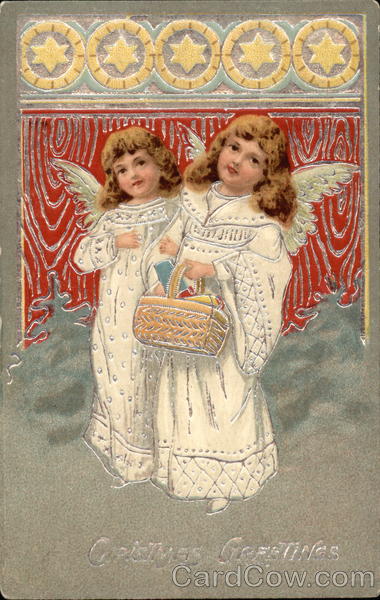 Christmas Greetings Angels