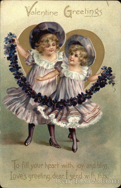 Valentine Greetings Children