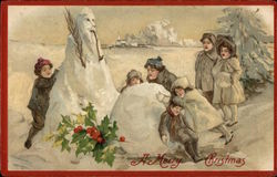 A Merry Christmas Postcard