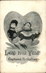 Leap 1912 Year Captured By Gollies Postcard