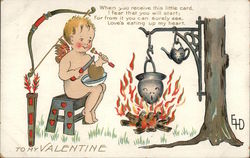 To My Valentine Postcard