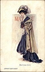 Matinee Girl Postcard