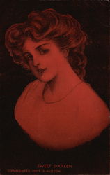 Sweet Sixteen Postcard