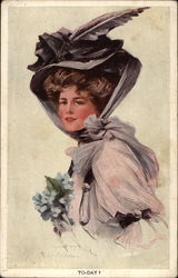 To-Day? Women Philip Boileau Postcard Postcard