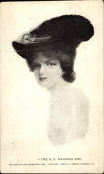 The F.S. Manning Girl Postcard