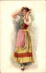 Swiss Dance Postcard