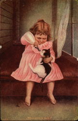 Sharing a Meal Postcard