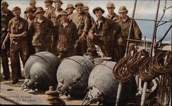 Contact Mines Ready to be Laid Postcard