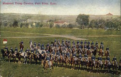 Mounted Troop Cavalry, Fort Riley, Kansas Mounted Troop Cavalry, Fort Riley, Kansas