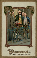 Washington Feb. 22nd 1732 to Dec. 17th 1799 Postcard