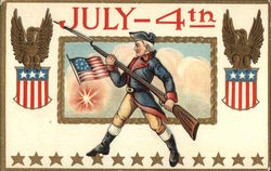 July 4th Postcard