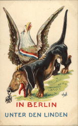 In Berlin Unter Den Linden World War I Postcard Postcard