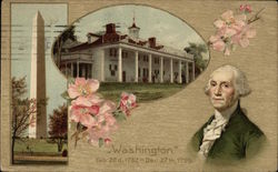George Washington Presidents Postcard Postcard