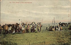 The "Fool Dance" of the Assinniboines Postcard