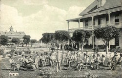 Indian School Band, Phoenix, Ariz Postcard