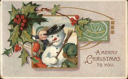 A Merry Christmas to You Postcard