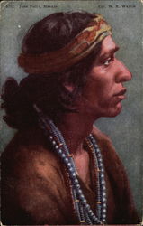 Juan Pedro, Navajo Native Americana Postcard Postcard