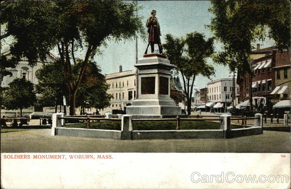 Soldiers Monument Woburn Massachusetts