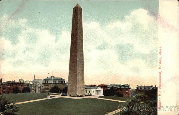 Bunker Hill Monument Boston Massachusetts
